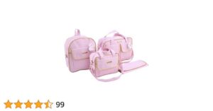 Kit Bolsa Maternidade com Mochila Menino/Menina (Rosa)