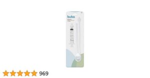 Buba Kit Aspirador Nasal De Sucção E Seringa