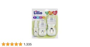 Lillo Kit De Mamadeira Primeiros Passos 50/150/240Ml Neutro